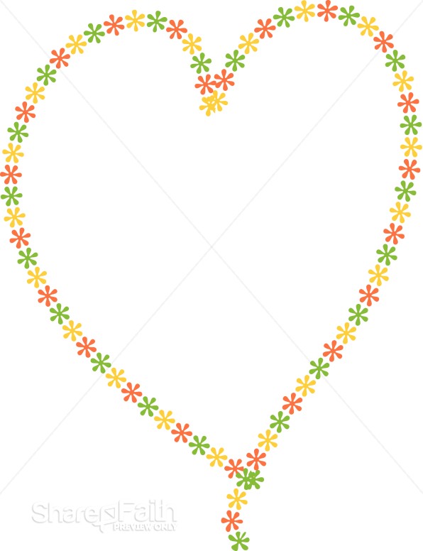 Heart of Cute Flowers