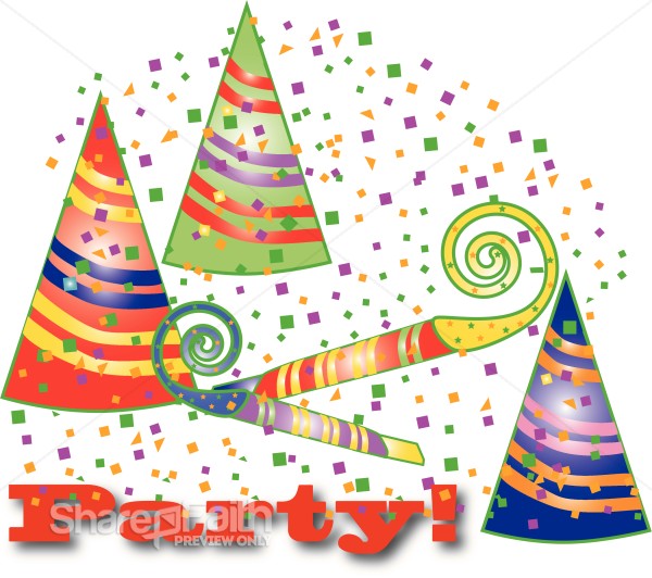 Party Hats Graphic