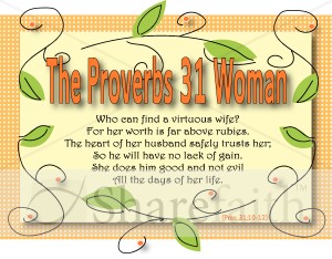 Proverbs 31 Woman Graphic