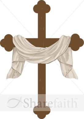 Draped Cross Graphic