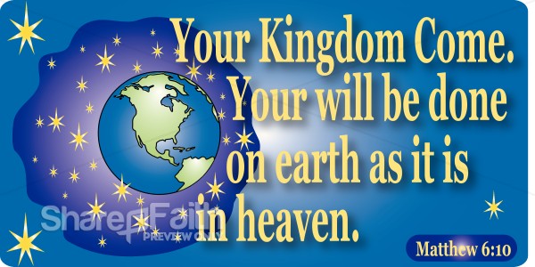 Your Kingdom Come Word Art