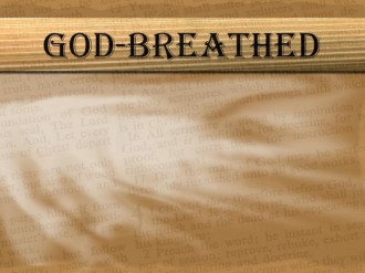 God Breathed Religious Photo