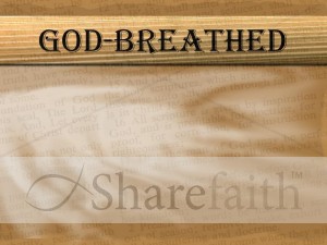 God Breathed Religious Photo