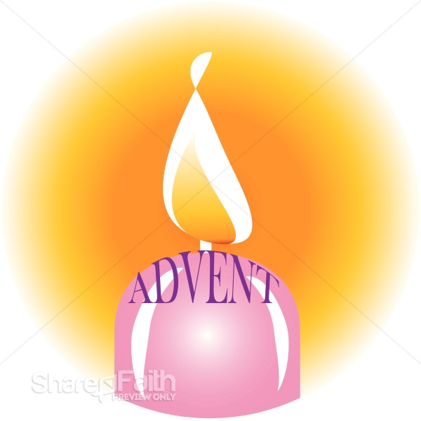 Advent Candle Graphic