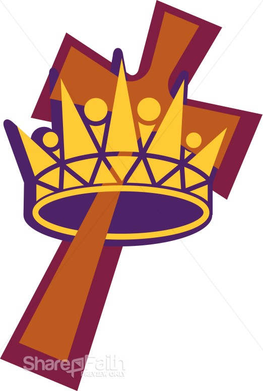 Crown and Cross Graphic