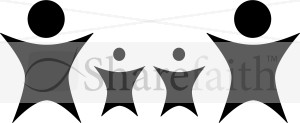 Abstract Silhouette Praisers