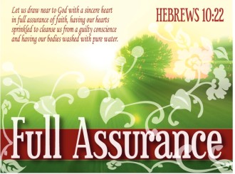 Full Assurance of Faith