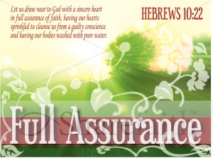 Full Assurance of Faith