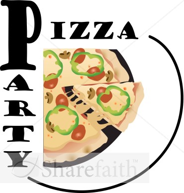 pizza party flyer. Pizza Party Graphic