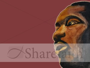 Martin Luther King Jr. Watercolor
