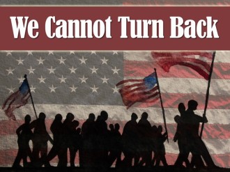 MLK We Cannot Turn Back