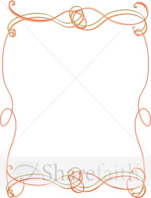 Flowing Lines Border