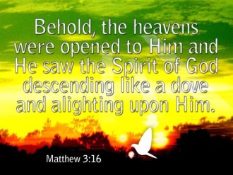Baptism of the Lord Scrripture and Photo