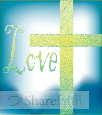 happy easter cross clipart. Checkered Cross Clipart