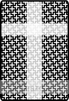 White Cross on Crosses