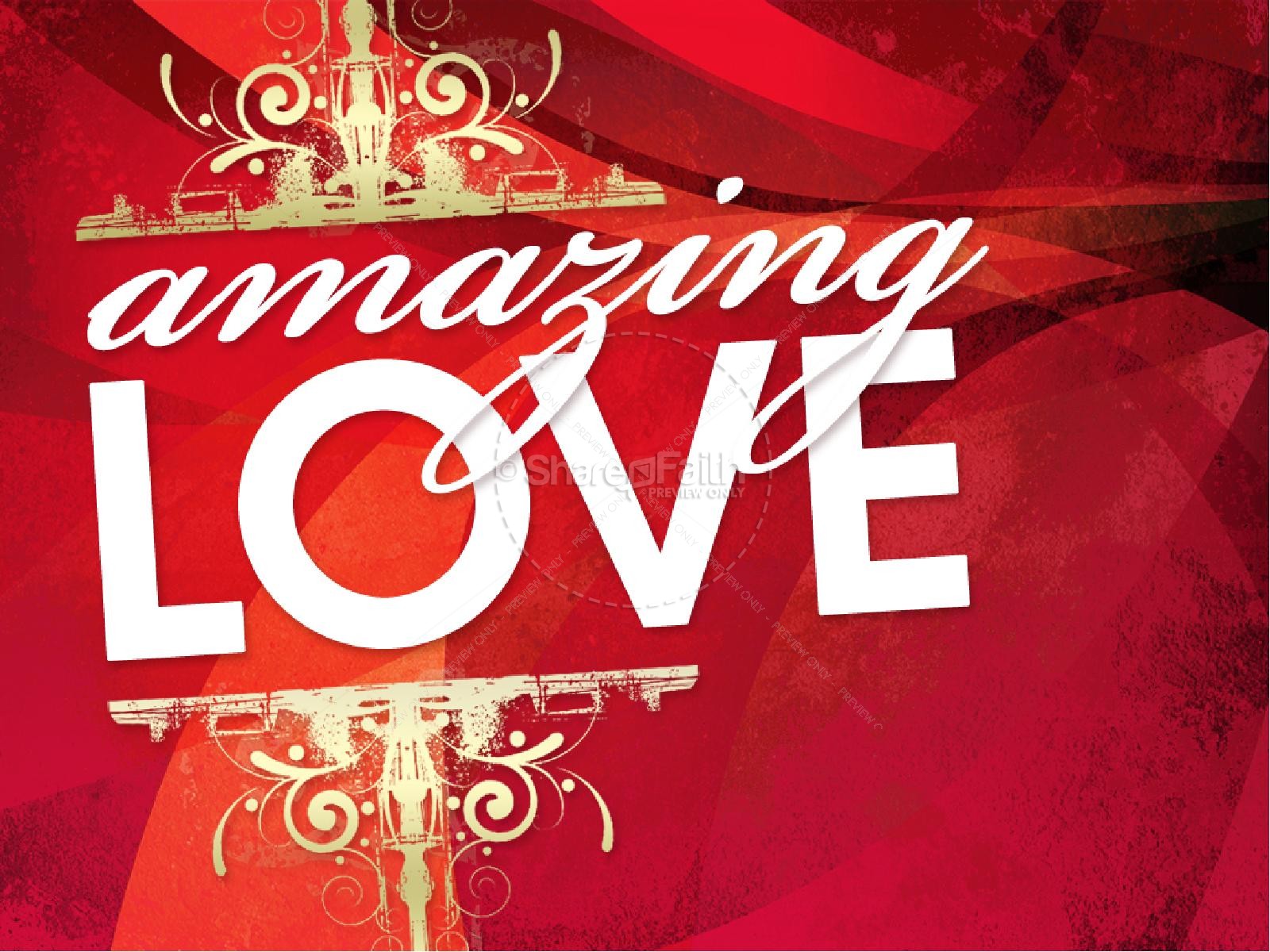 Amazing Love PowerPoint | slide 2