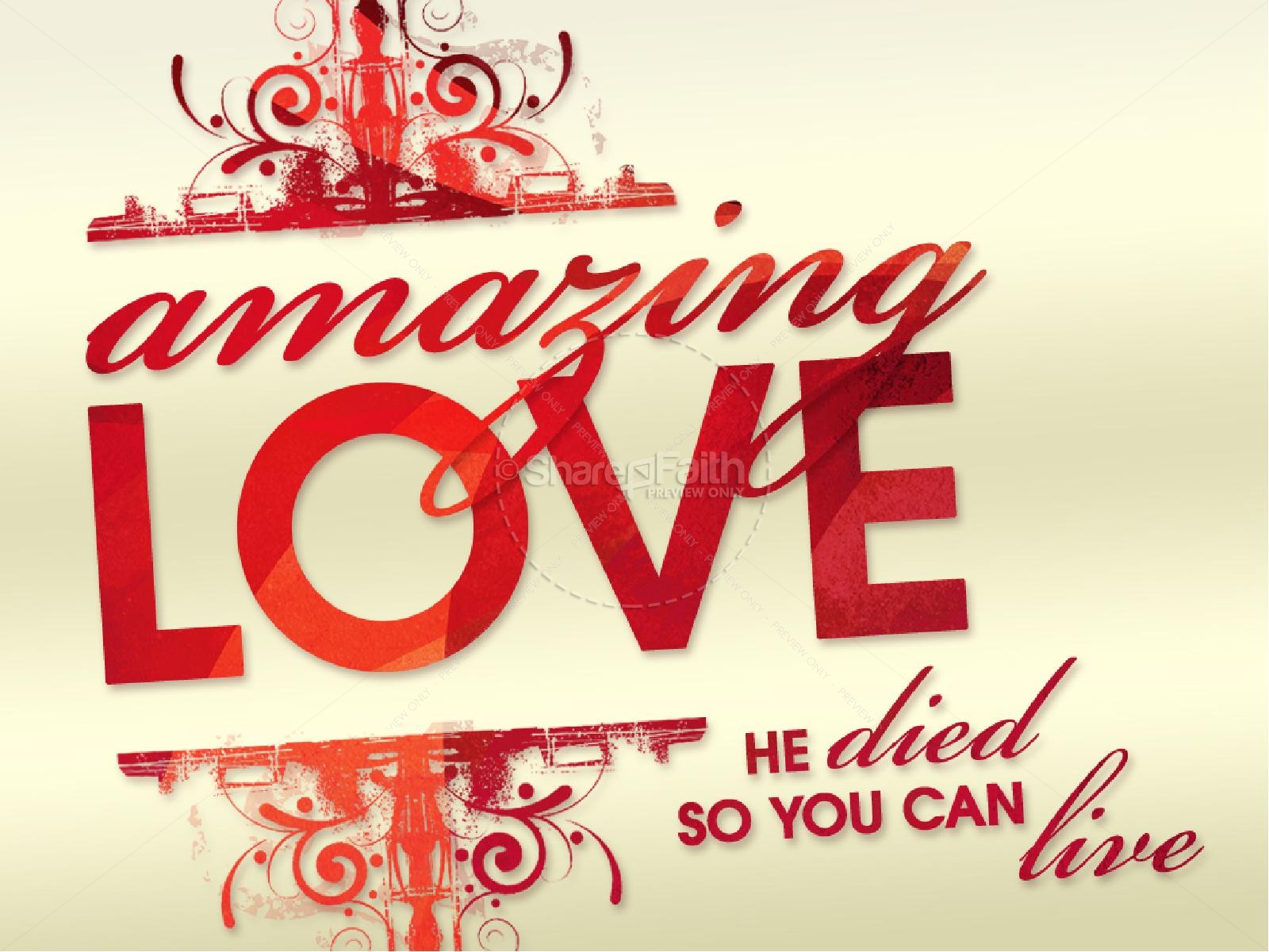 Amazing Love PowerPoint | slide 5
