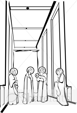 Baby Jesus in the Temple
