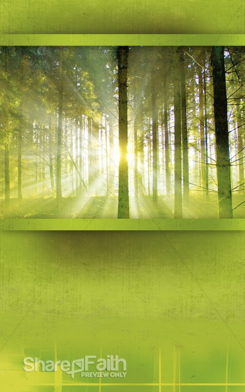 Radiant Church Bulletin Cover