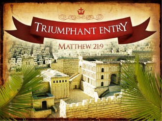 Palm Sunday Church PowerPoint
