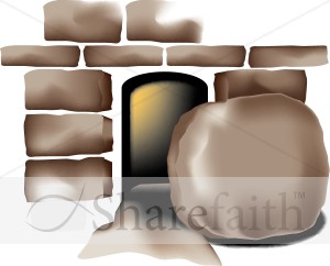 Empty Easter Tomb