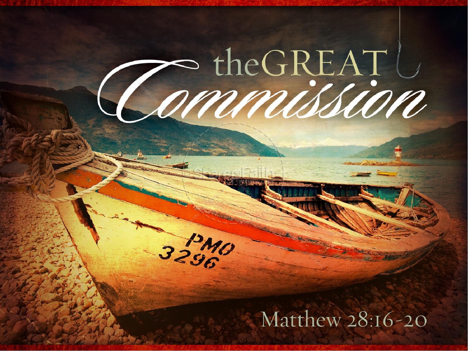 The Great Commission PowerPoint | slide 1
