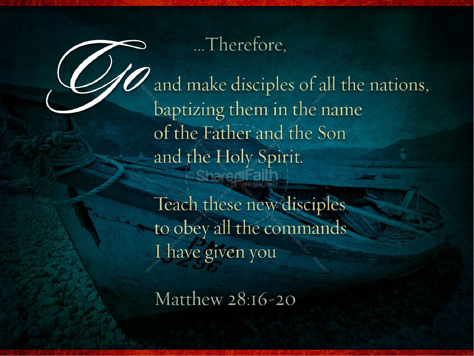 The Great Commission PowerPoint | slide 5