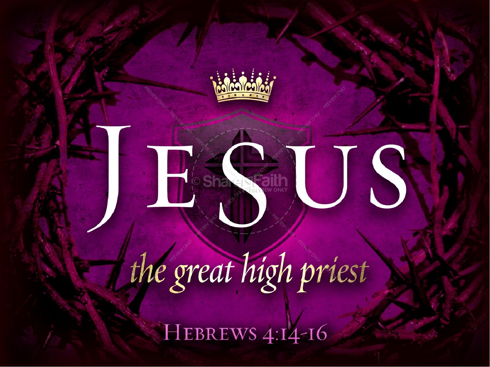jesus resurrection easter. Jesus High Priest Resurrection