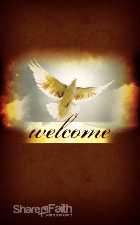 Holy Spirit The Comforter Bulletin Cover