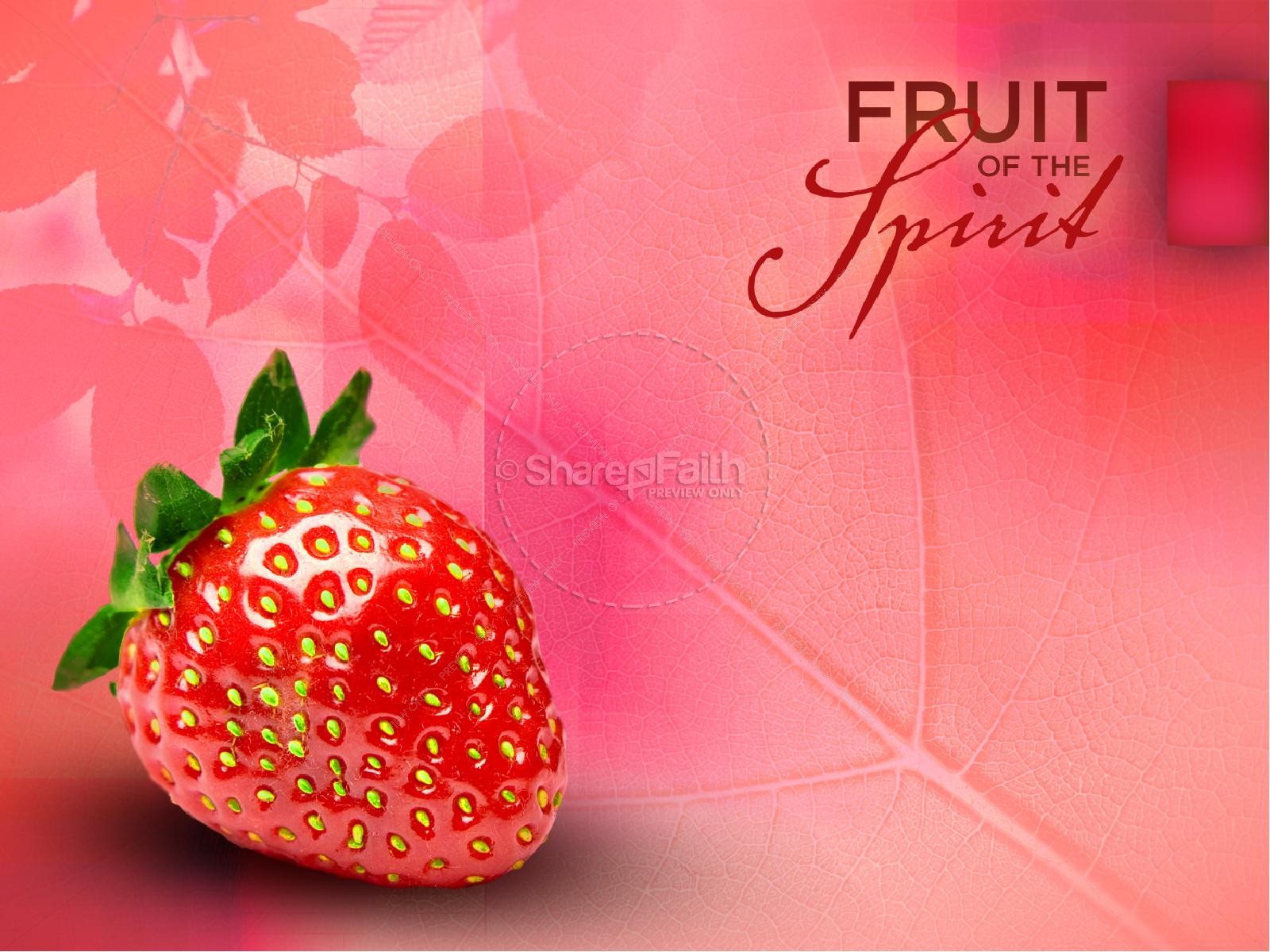 Love Fruit of the Spirit Pentecost PowerPoint Template | slide 3