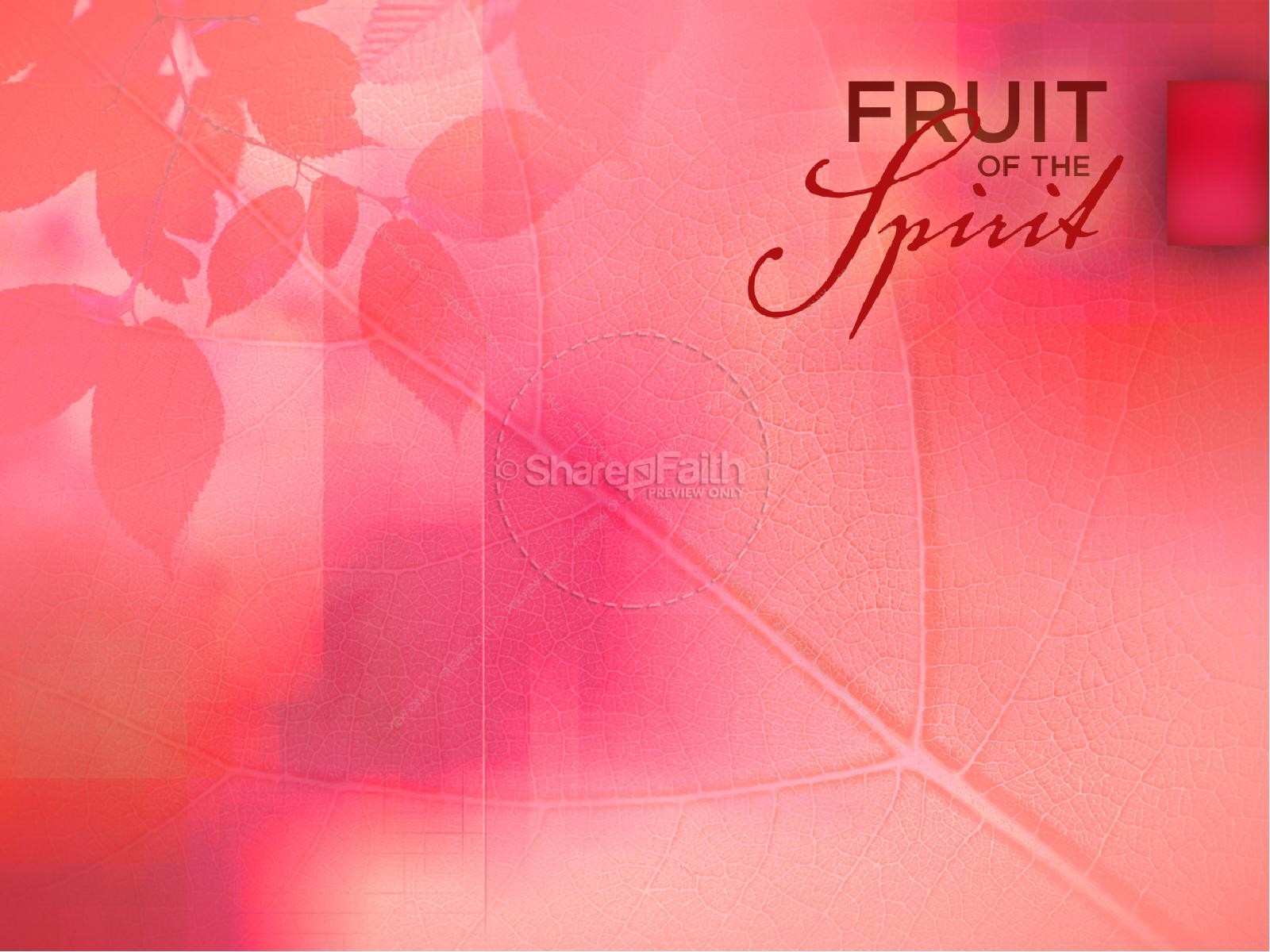 Love Fruit of the Spirit Pentecost PowerPoint Template | slide 4
