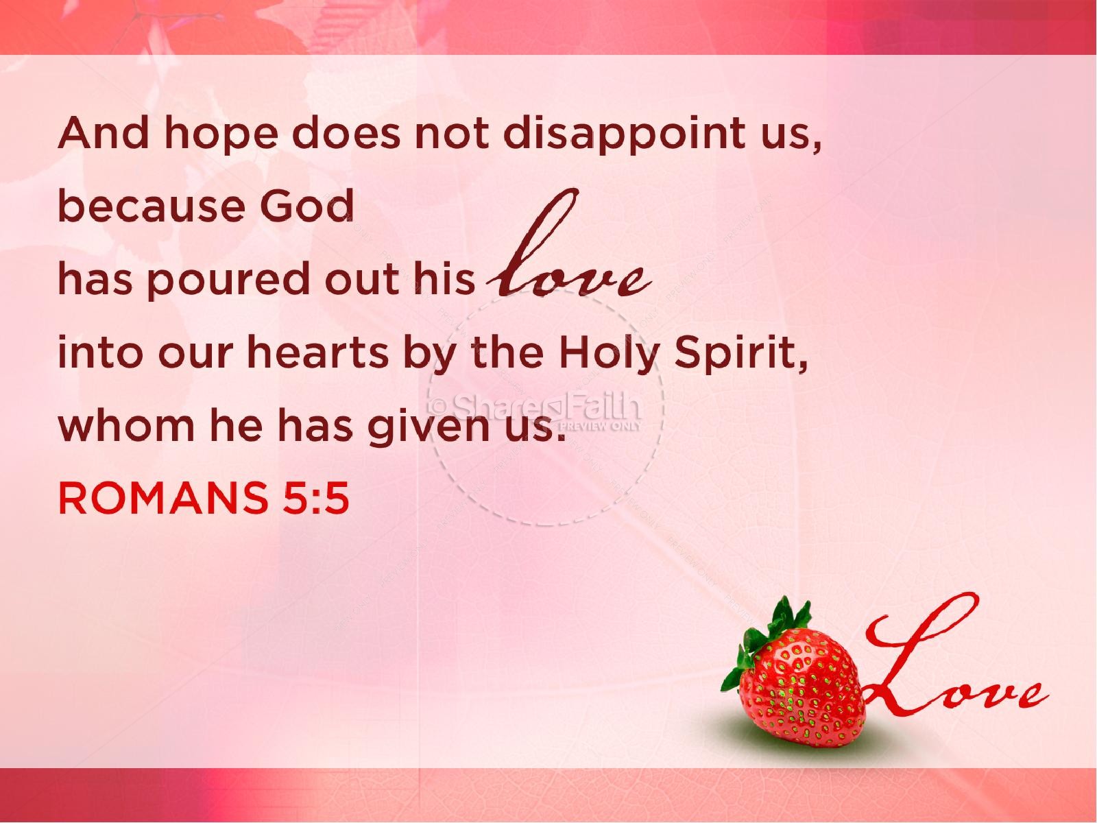Love Fruit of the Spirit Pentecost PowerPoint Template | slide 7