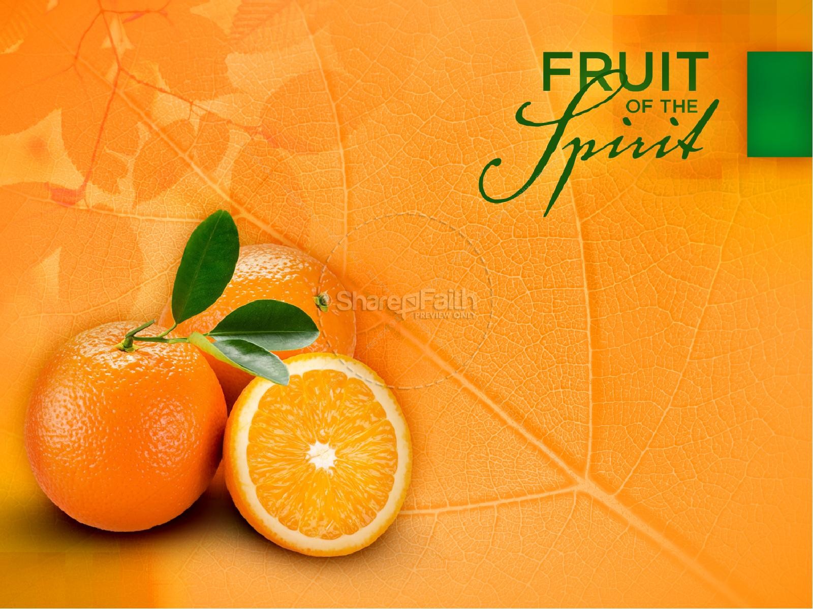 Peace Fruit of the Spirit Pentecost PowerPoint Template | slide 3