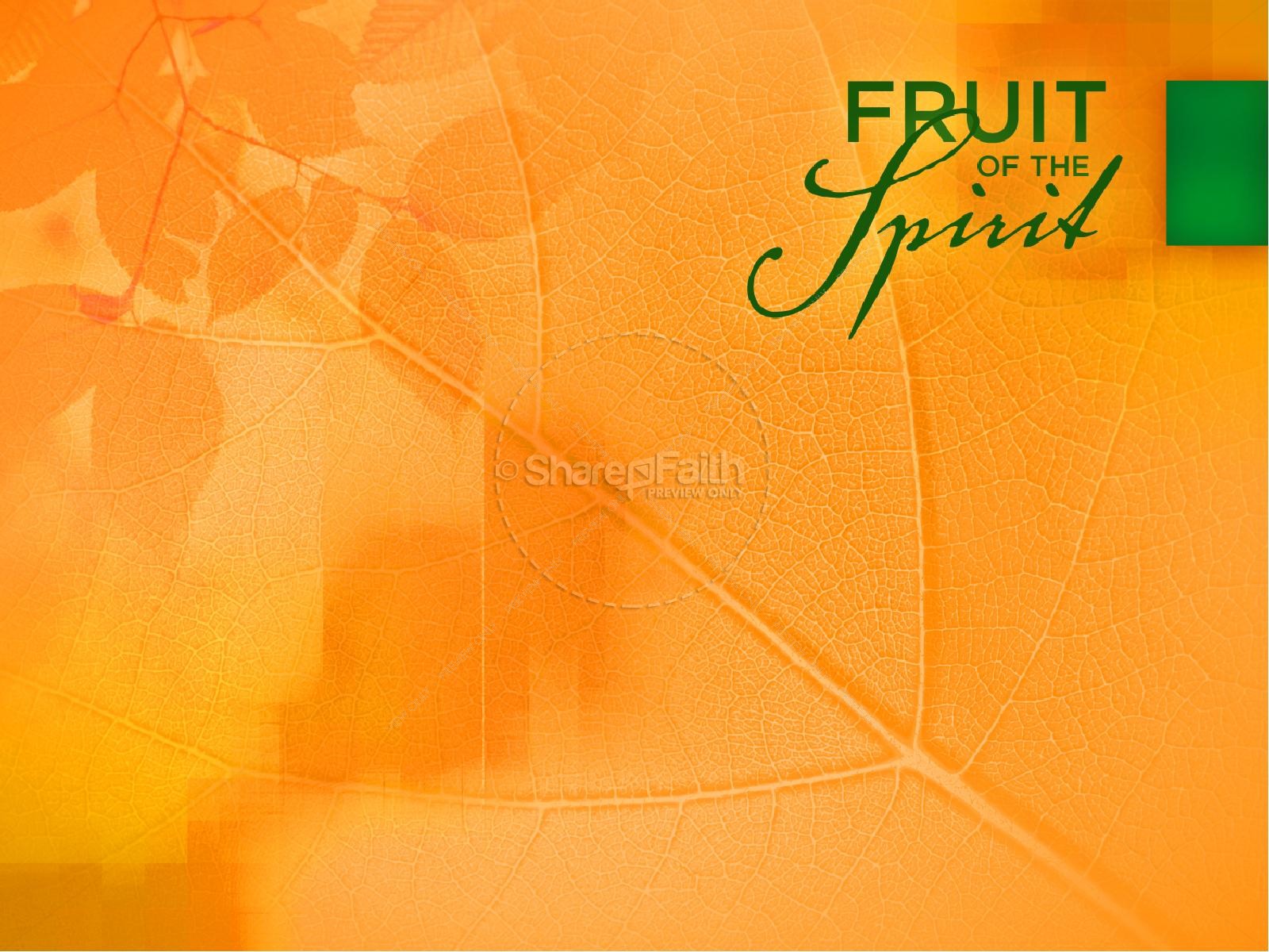 Peace Fruit of the Spirit Pentecost PowerPoint Template | slide 4