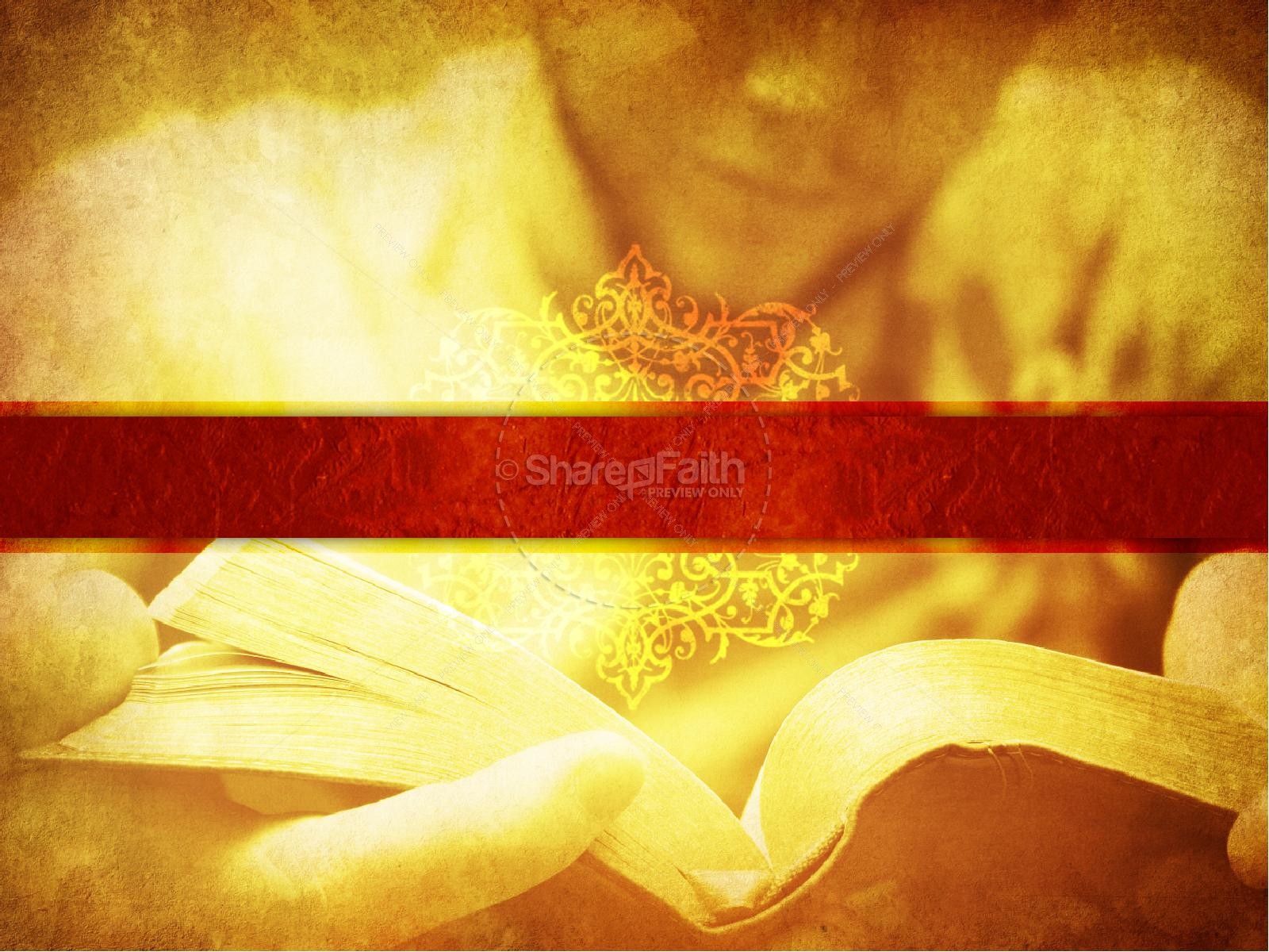 Our Father In Heaven PowerPoint Template | slide 3