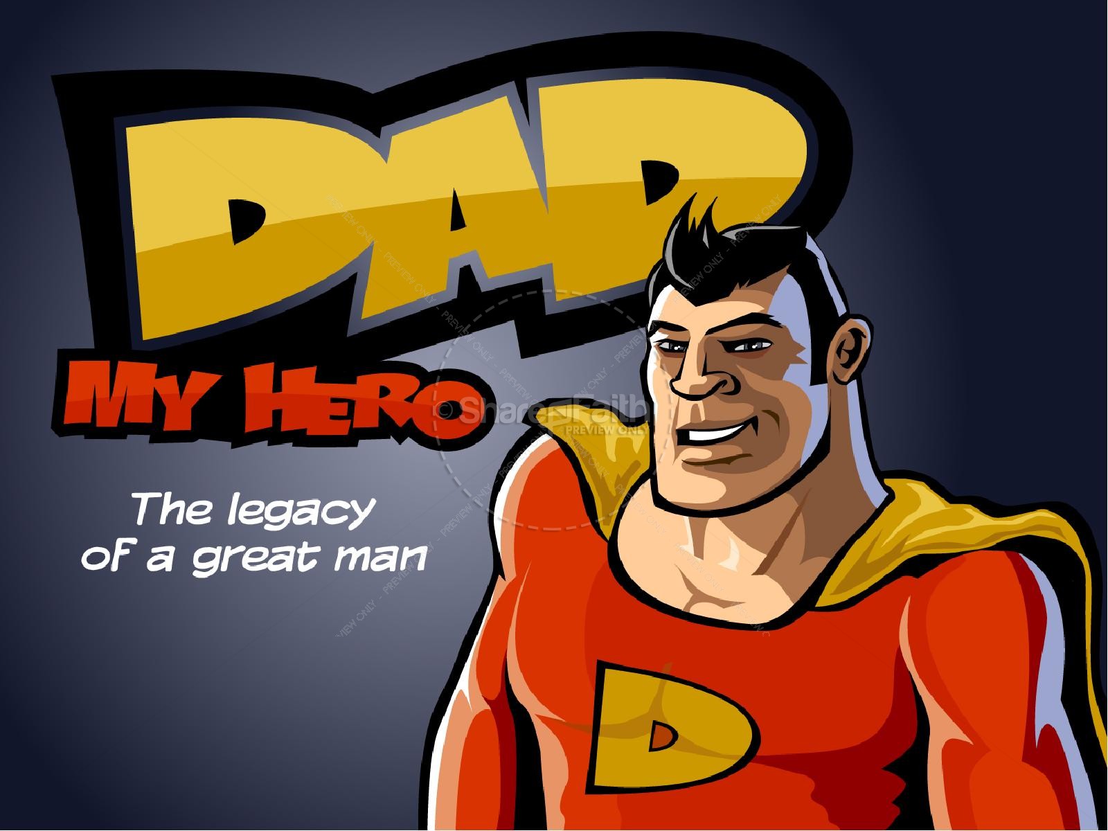 Super Dad Powerpoint Template | slide 2
