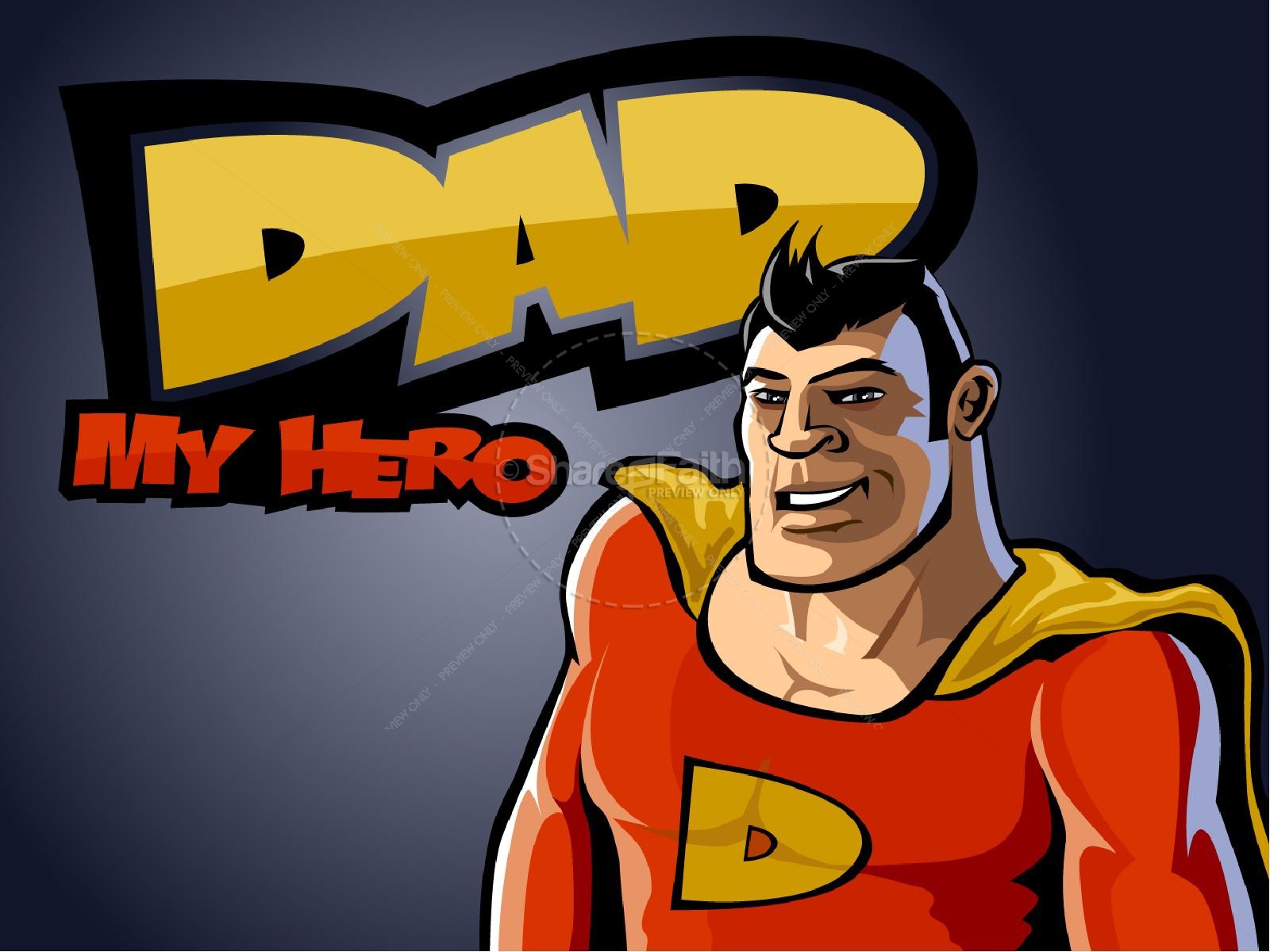 Super Dad Powerpoint Template | slide 3