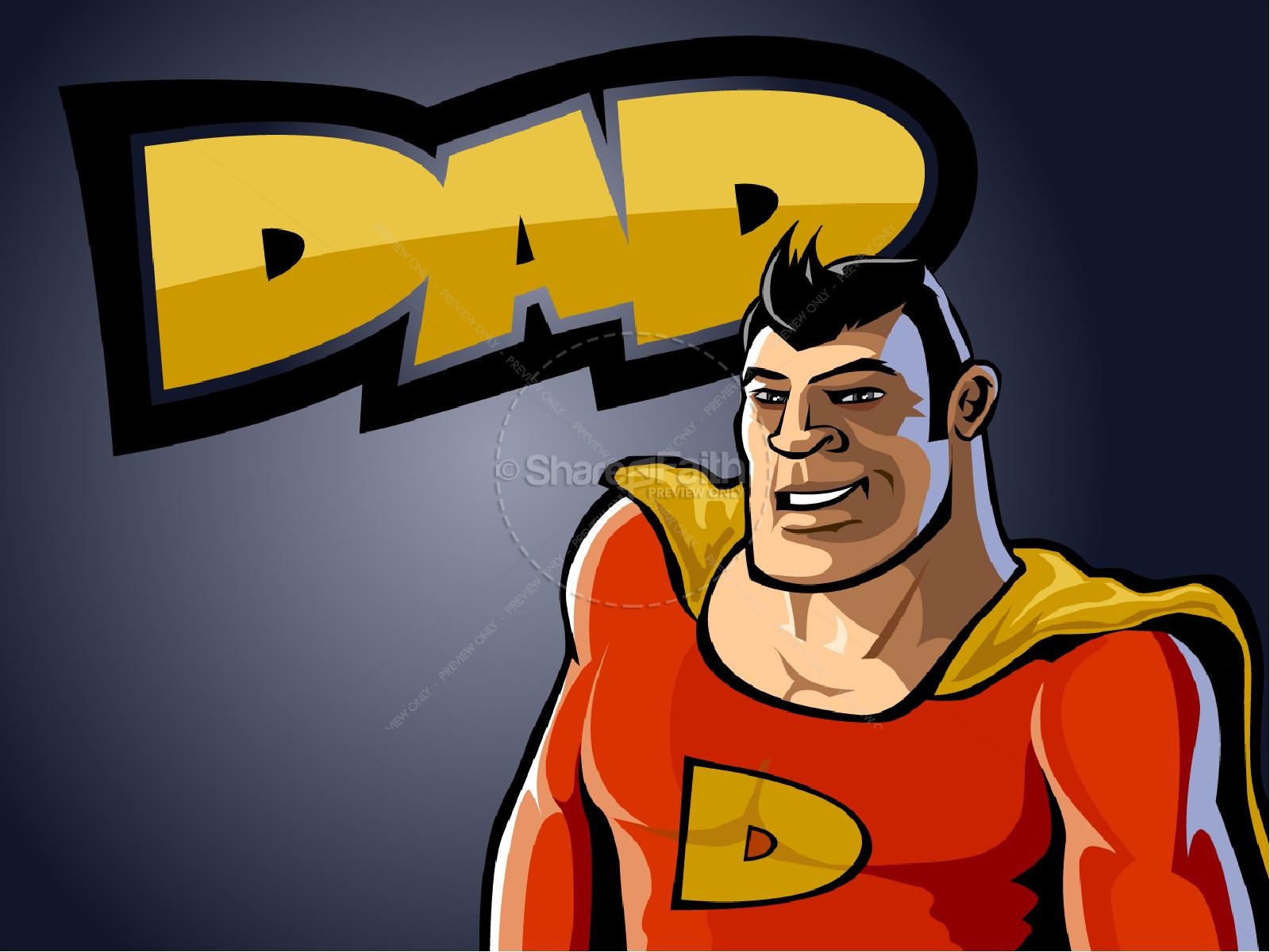 Super Dad Powerpoint Template | slide 4