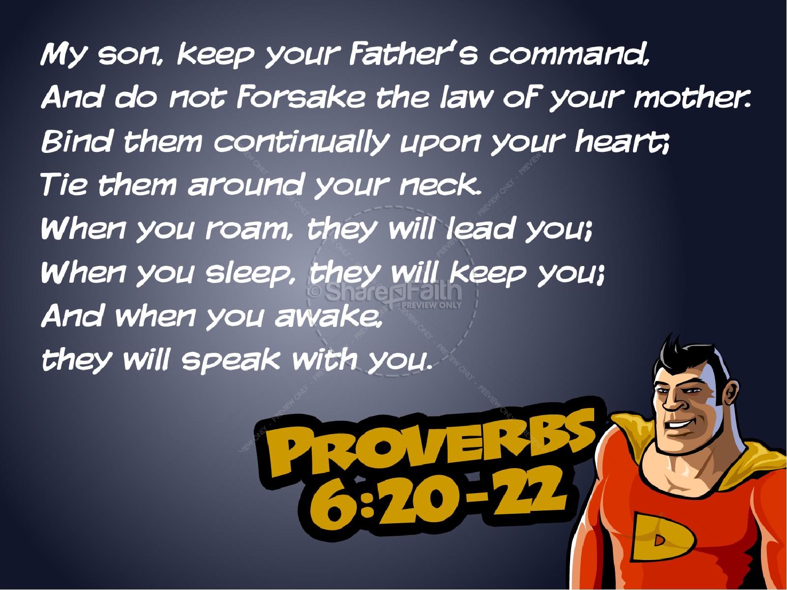 Super Dad Powerpoint Template | slide 8