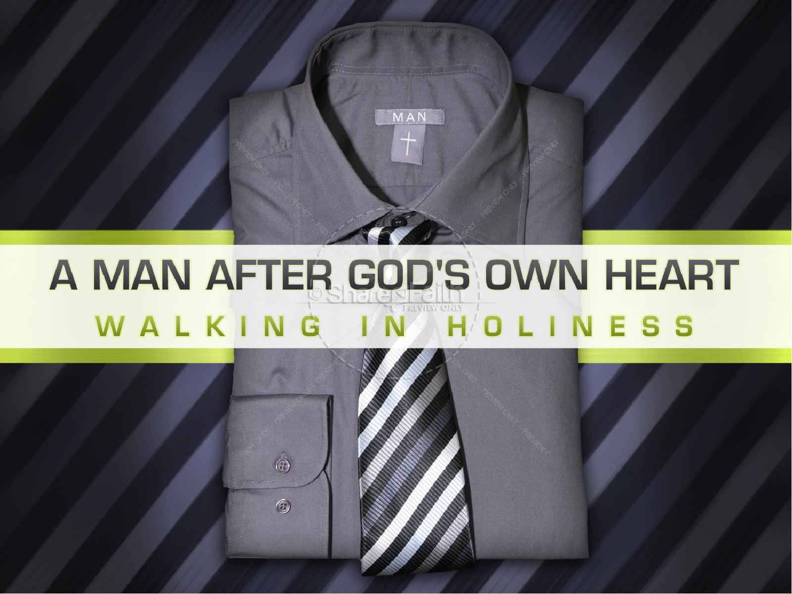 Man After God's Heart PowerPoint Template | slide 2