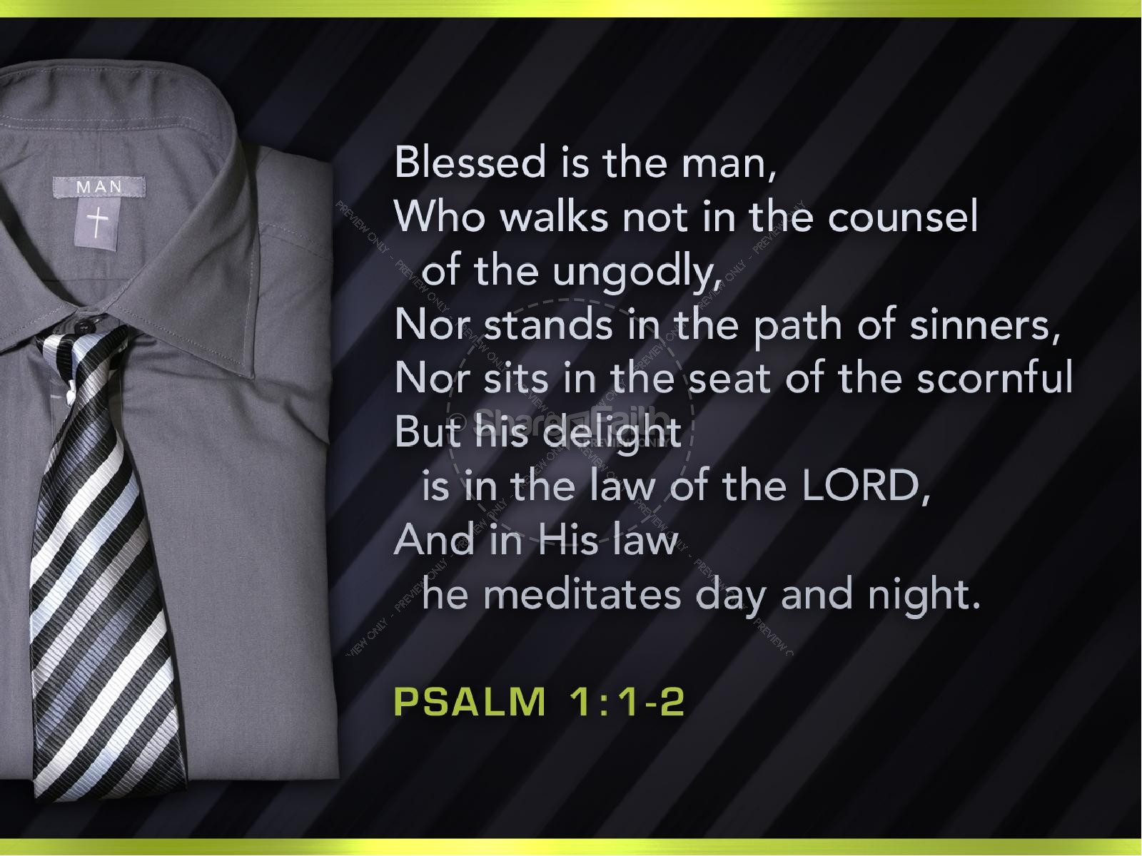 Man After God's Heart PowerPoint Template | slide 6