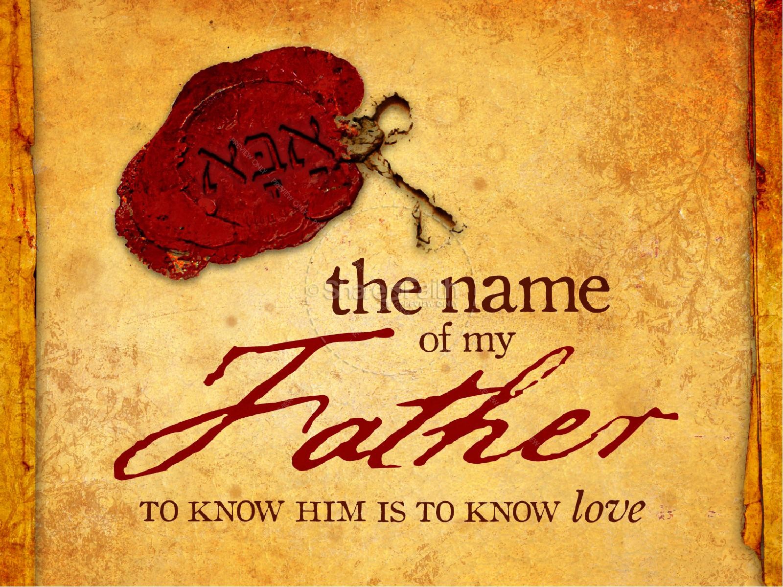 Name Of My Father PowerPoint Template | slide 2