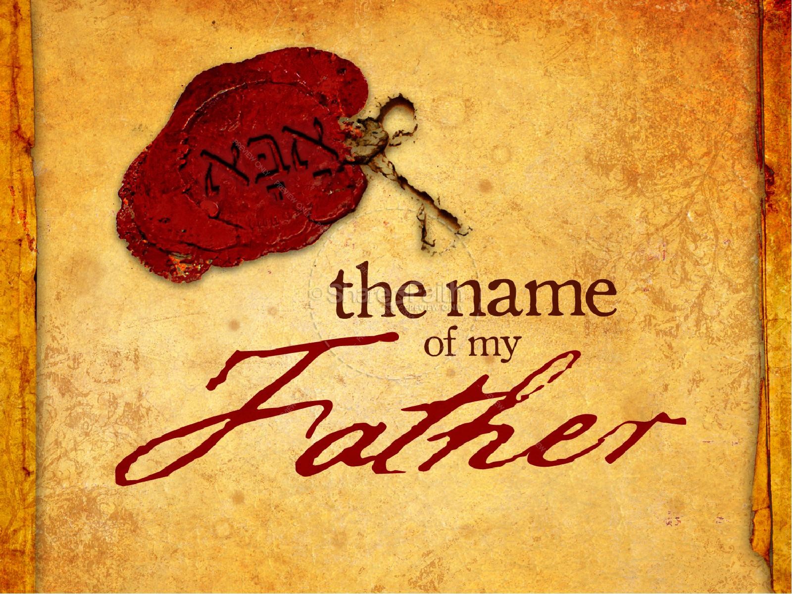 Name Of My Father PowerPoint Template | slide 3