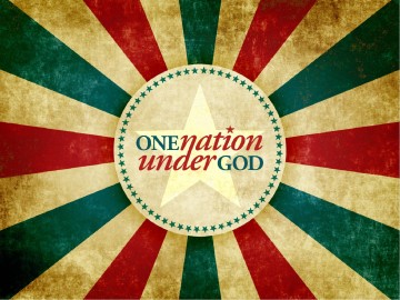 One Nation Under God PowerPoint Template
