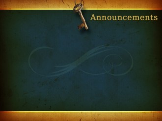 Equipped By The Spirit Church Announcement PowerPoint Background