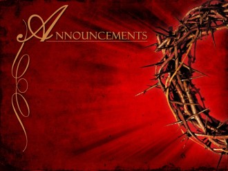 Crown Of Glory Announcement Powerpoint Background