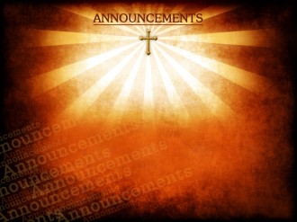 King Of Kings Church Announcement PowerPoint Background