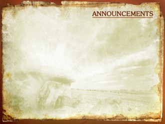 Resurrection Easter Church Announcement PowerPoint Backgrounds