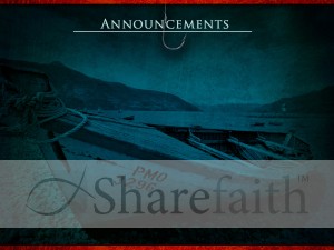 Great Commission Announcment PowerPoint Background