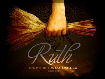 Ruth and Naomi Bible Women of Faith PowerPoint Templat